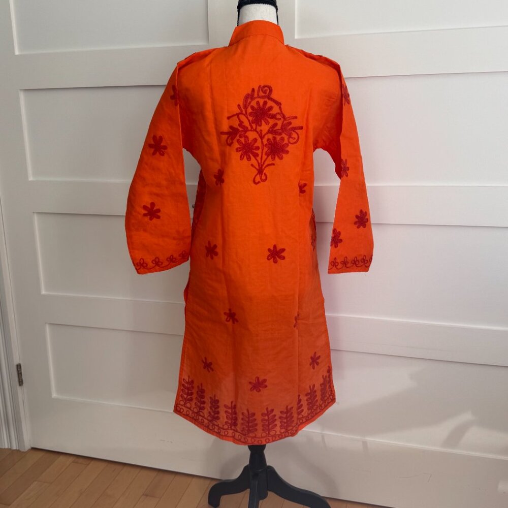 Embroidered cotton tunic - size XS/S - Picture 5 of 9